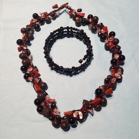 Vintage Necklace and bracelet - Picture 3 of 6